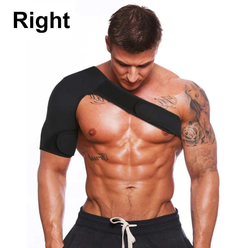 Shoulder Brace Support Compression Sleeve Torn Rotator Cuff Relief Joint AC Pain