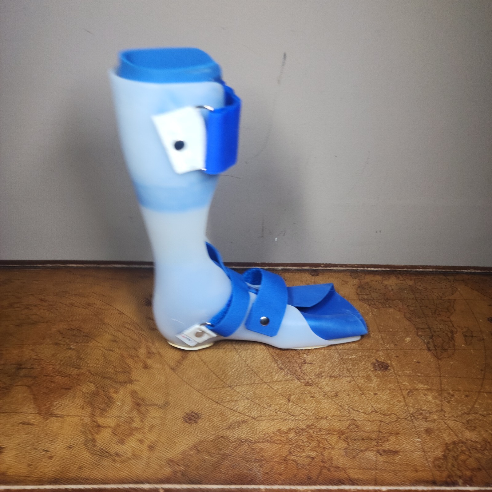 AFO KAFO Orthosis Hard Plastic Foot Support Ankle Brace Left Leg HiTEK