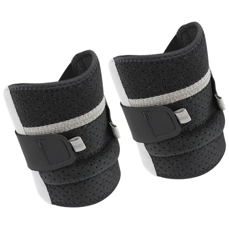 Set of 2 Sports Knee Brace with Adjustable Strap for Running Basketball Football