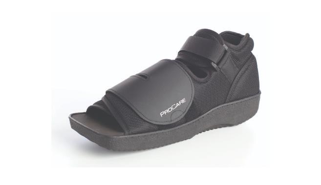 McK ProCare X-Small Black Unisex Post-Op Shoe #79-81232