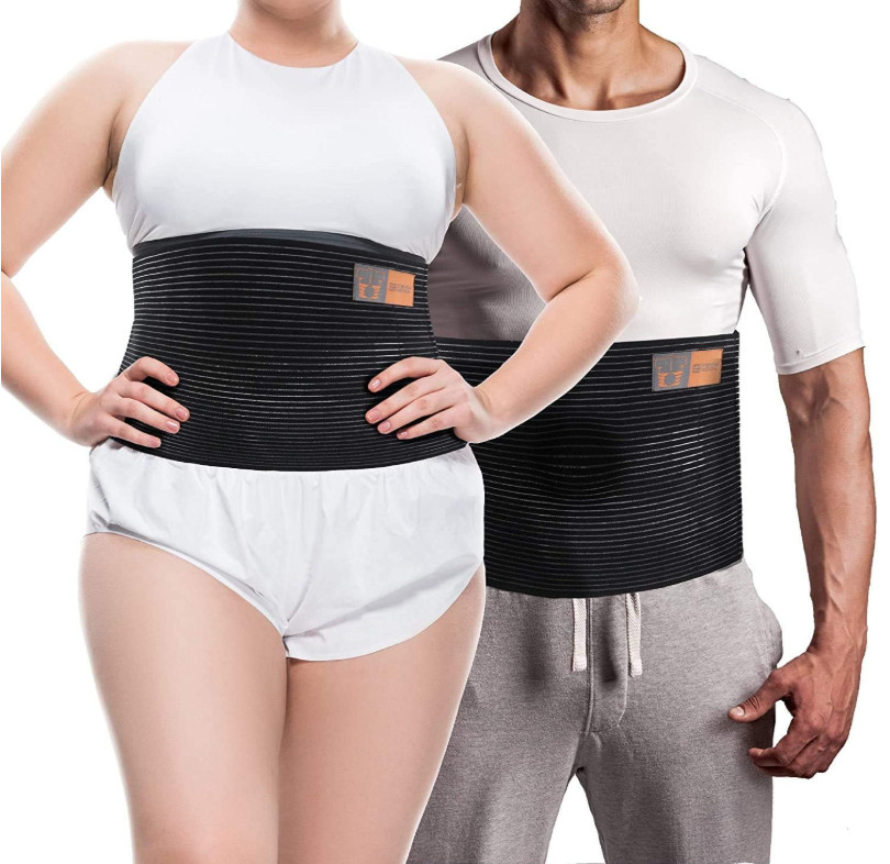 PLUS SIZE Umbilical Hernia Support Belt, Pain & Discomfort Relief from Umbilical