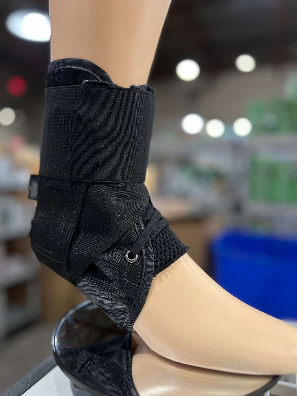 Ovation Medical Lace-Up Ankle Brace Figure 8 Straps X-Small