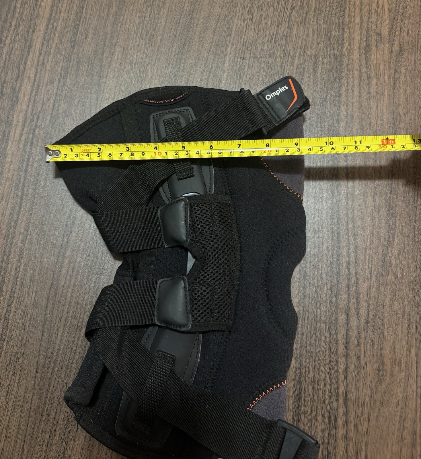 Omples Hinged Knee Brace Black Size XXXL