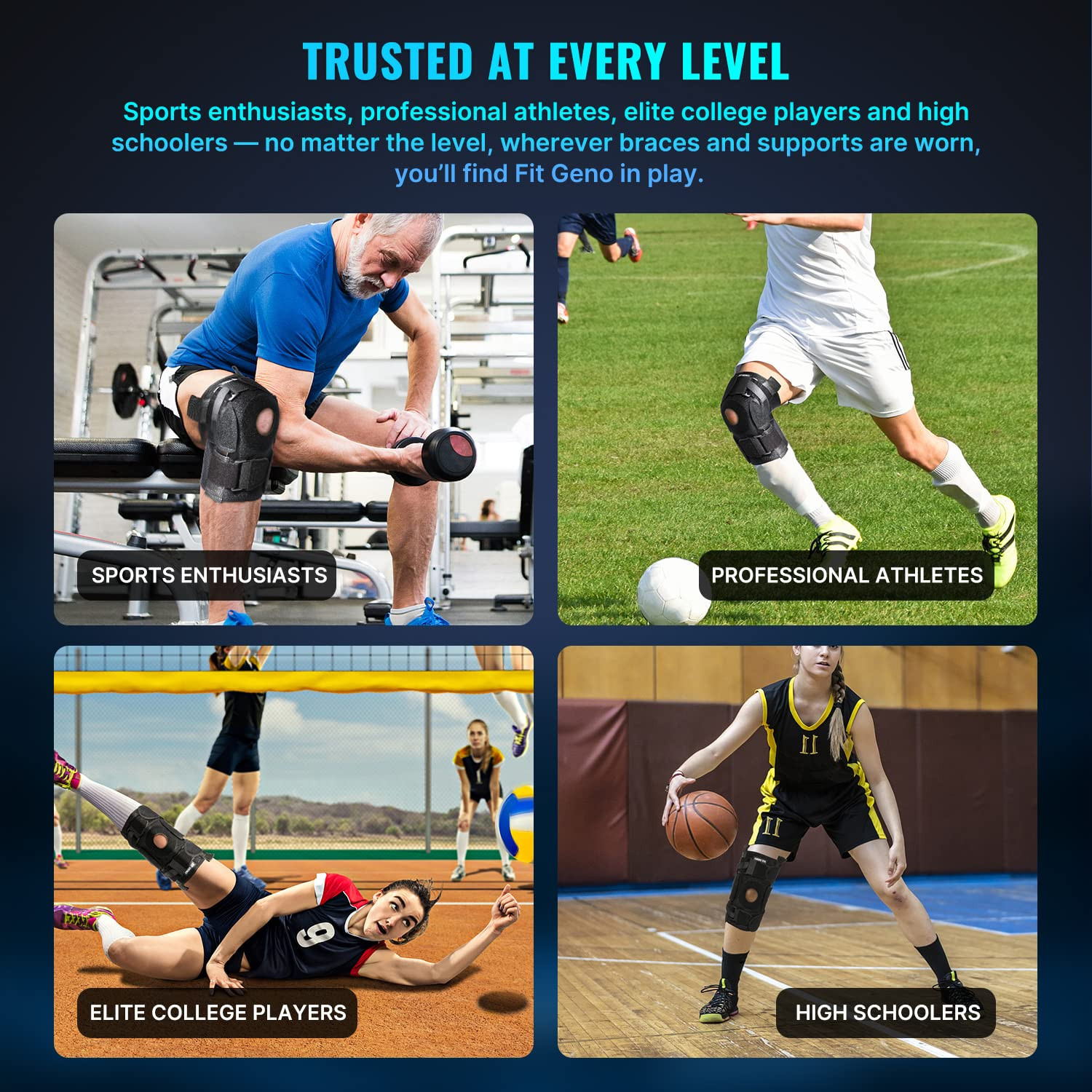 Adjustable Hinged Knee Brace for Meniscus Tear – Pain Relief & Support