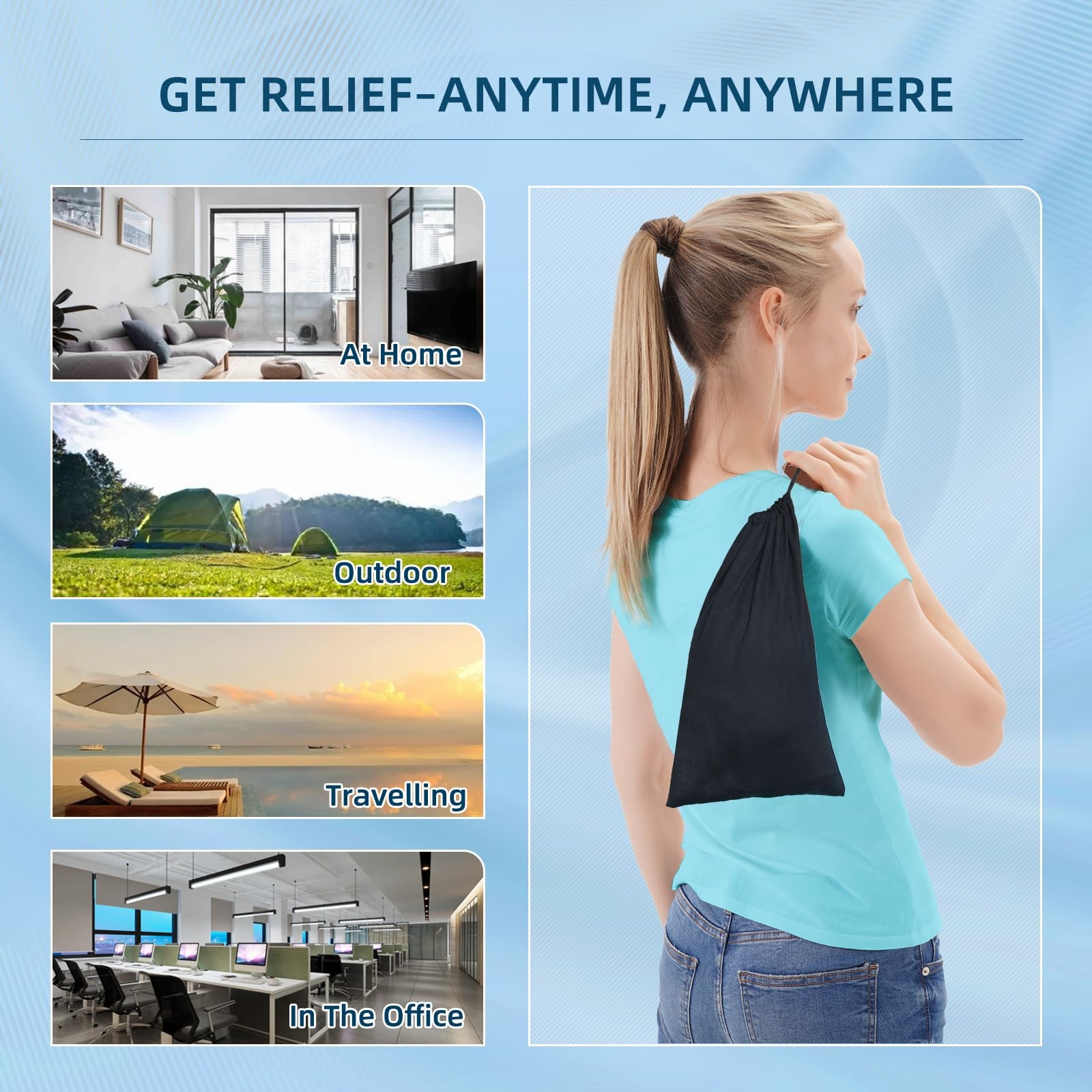 Cervical Neck Traction Device OverTheDoor,Portable Neck Stretcher,Effective H…