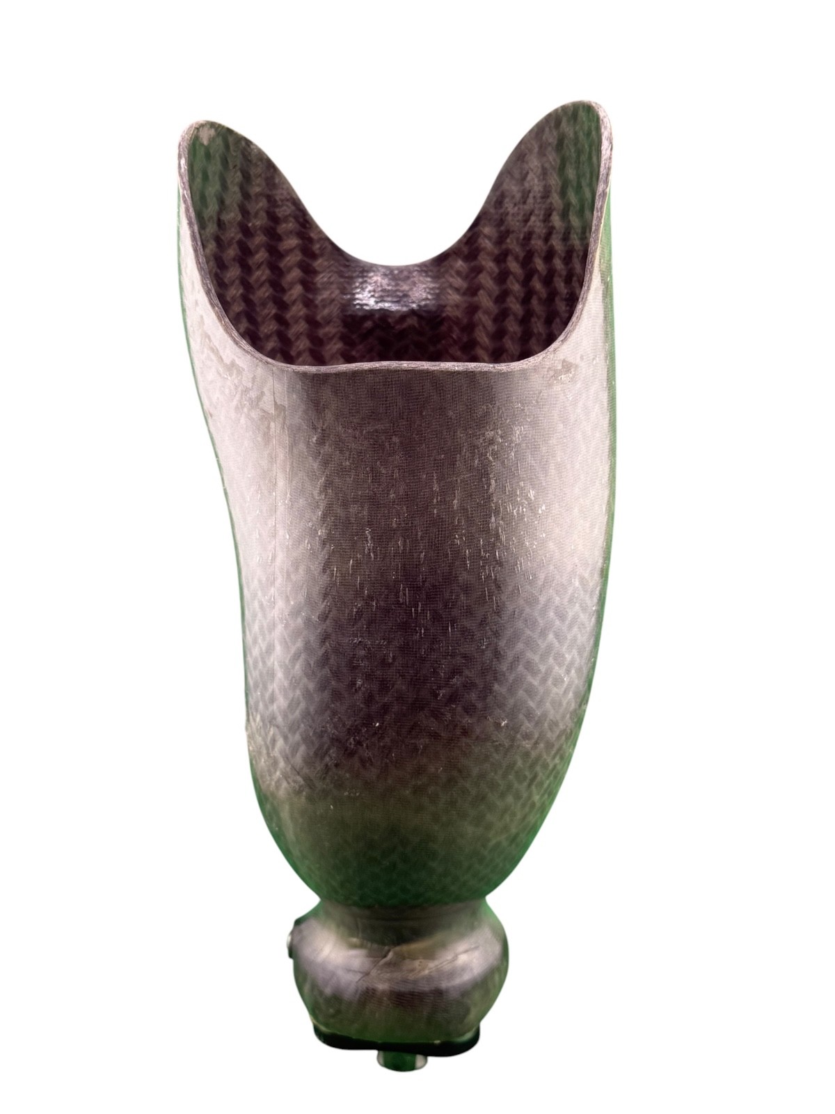 Right below knee Prosthetist socket. Not for medical use.