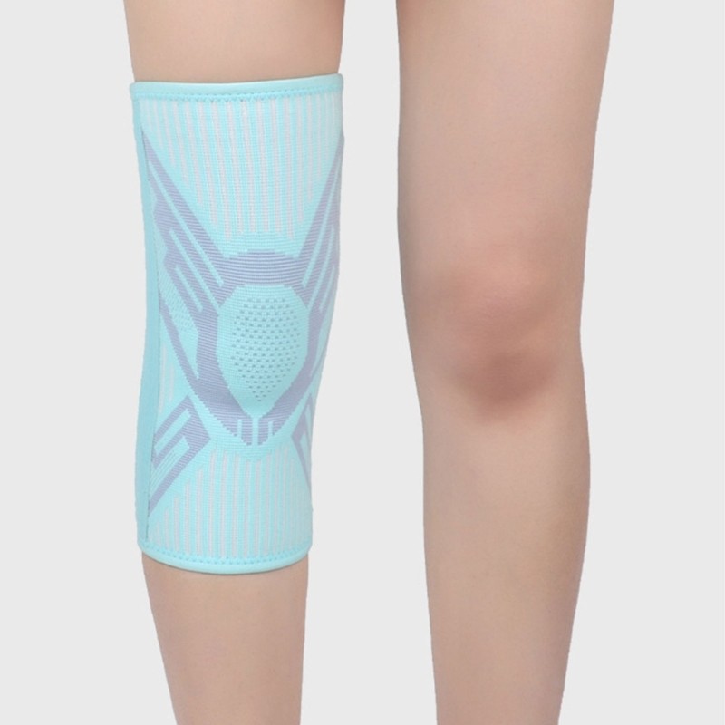Breathable Stretchy Knit Knee Support Sleeve for Running Basketball Volleyballs
