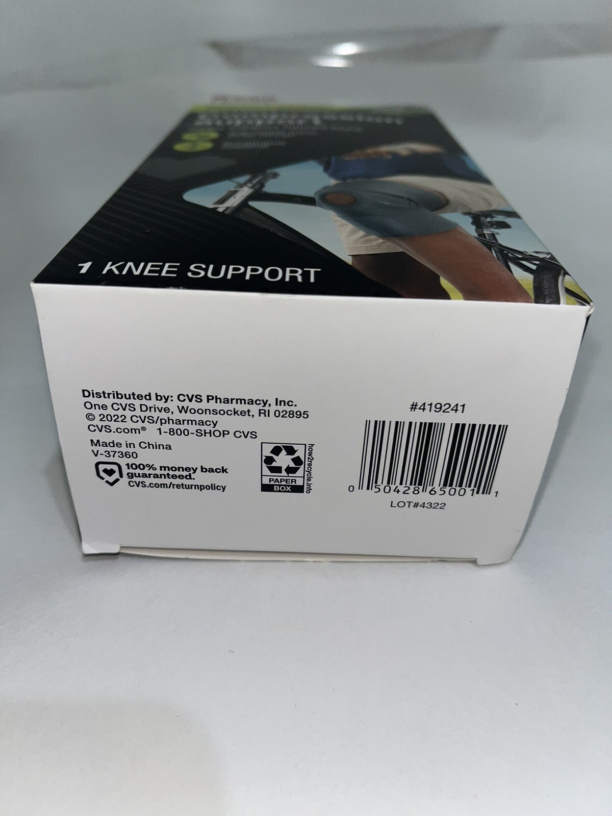 CVS Health Moderate Support Compression Support Helps Support Injured Knee XL/XX