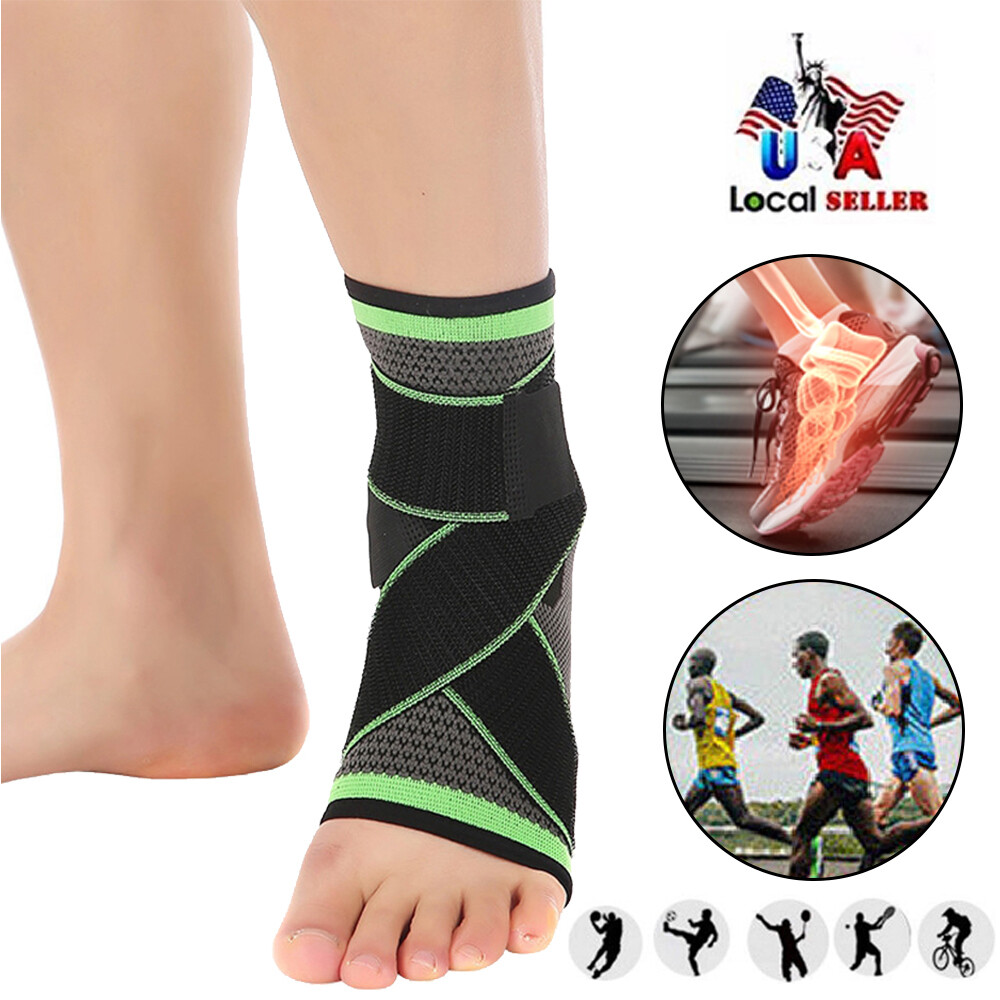 Ankle Support Compression Socks Foot Arch Heel Brace Plantar Fasciitis Bandage