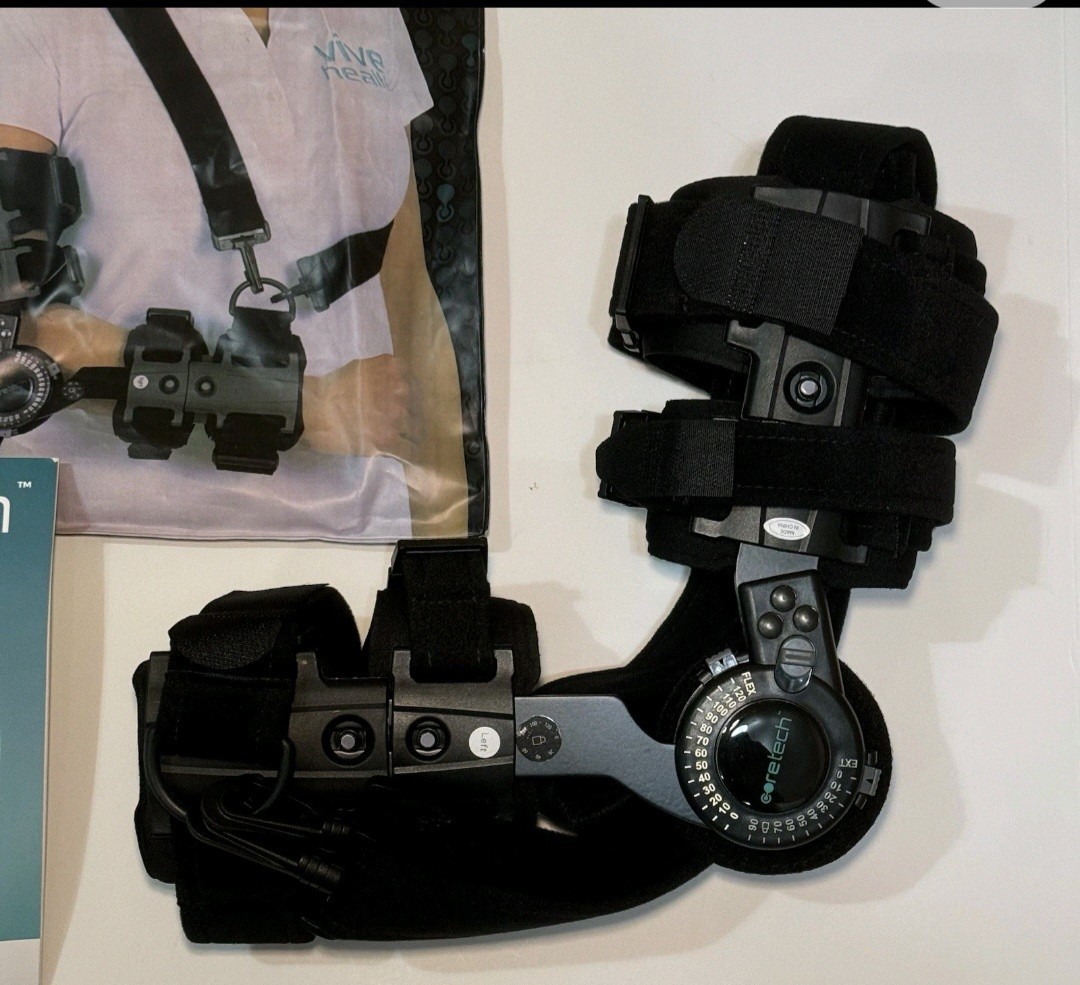 CoreTech Adjustable Hinged Elbow Brace – LEFT – ROM Brace, Stabilizer Splint NEW