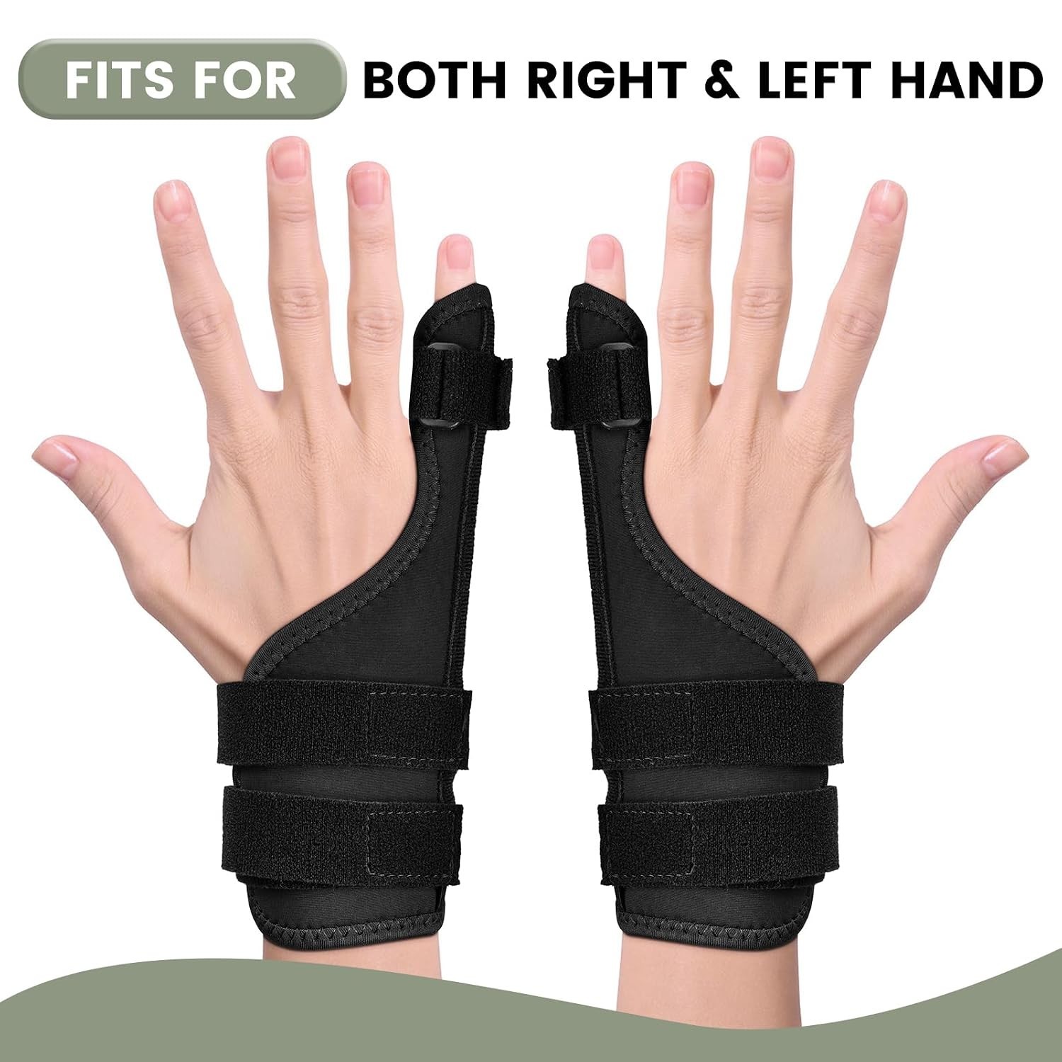 Pinky Finger Splint Adult One Size Neoprene Adjustable Lightweight Black for …