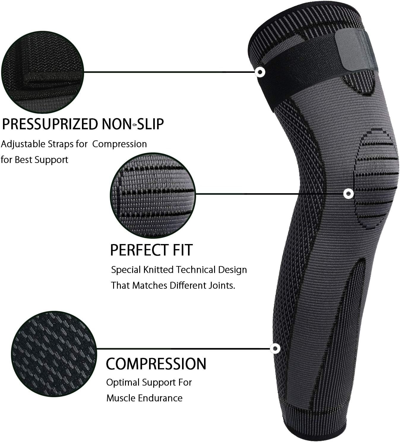 All-Day Comfort Compression Sleeves for Athletes – Machine Washable & Durable