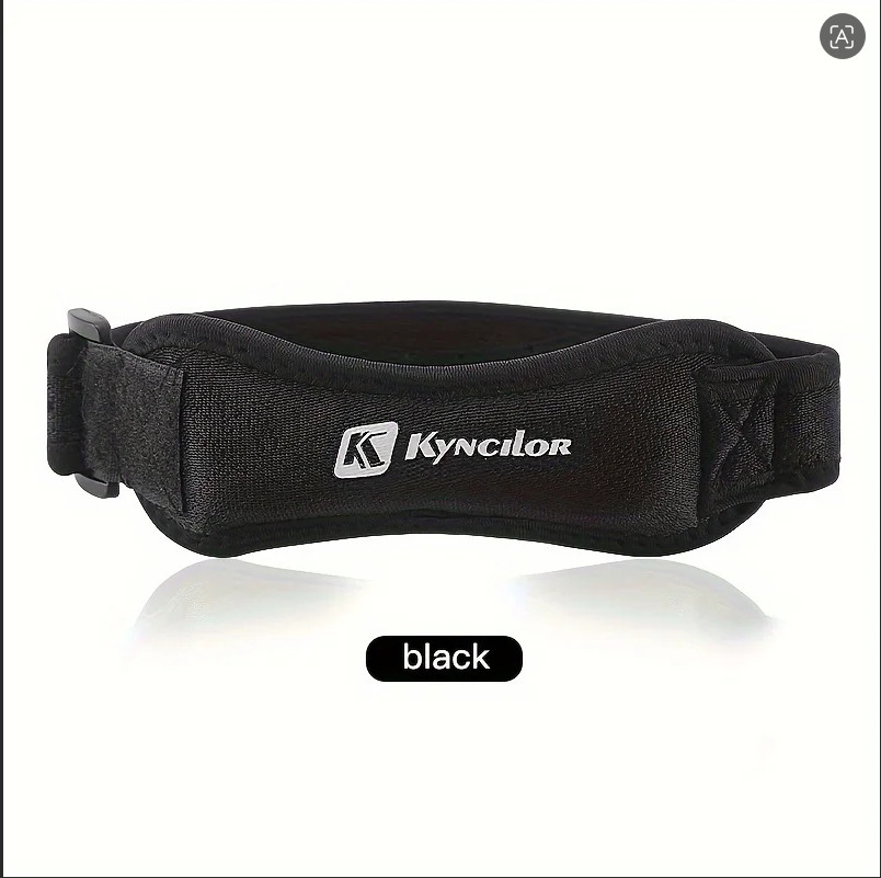 1 Piece Knee Patellar Tendon Support Strap, Adjustable Shock Absorption Compress