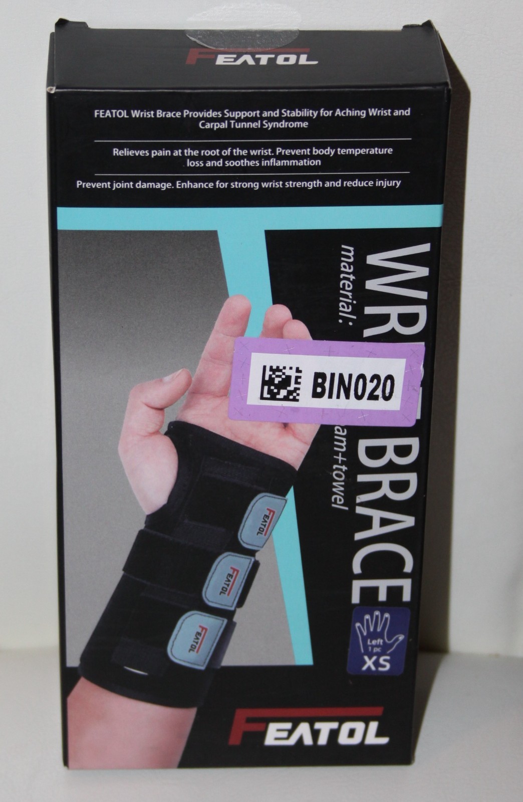 Featol Left Hand XS xsmall Adult Wrist Brace New