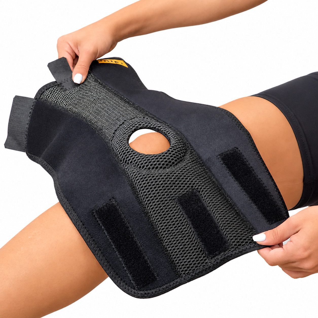 Lot of 50 Uriel Neoprene Knee Brace w/ Patella Opening – Adjustable S–L – Bulk