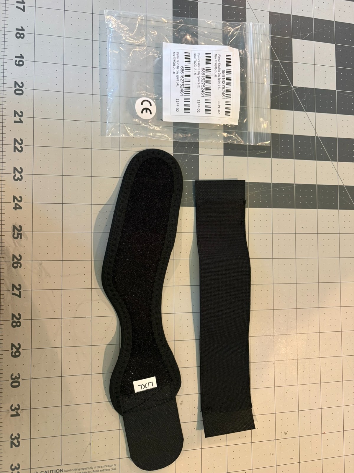 Plantar Fasciitis Walking Splint for Fascia Stretching & All-Day Relief Sz L/XL