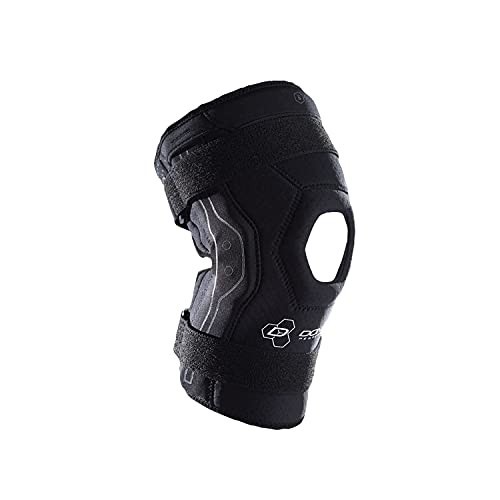 Hinged Knee Brace with Adjustable Patella Support for ACL, MCL, LCL Injuries
