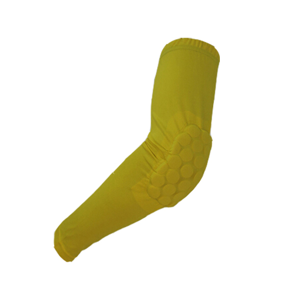 Child Adult Sport Basketball Honeycomb Pad Arm Hand Elbow Sleeve Brace Support