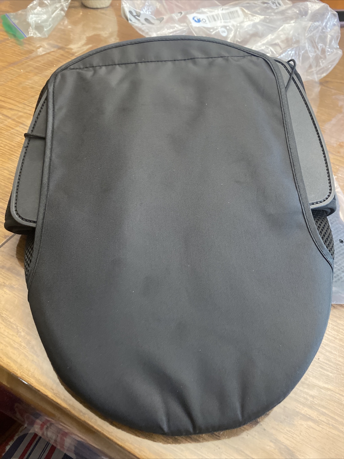 ISO Preferred Lumbar Back Brace VI ISO-BA206 Black Patient Care Posterior Panel