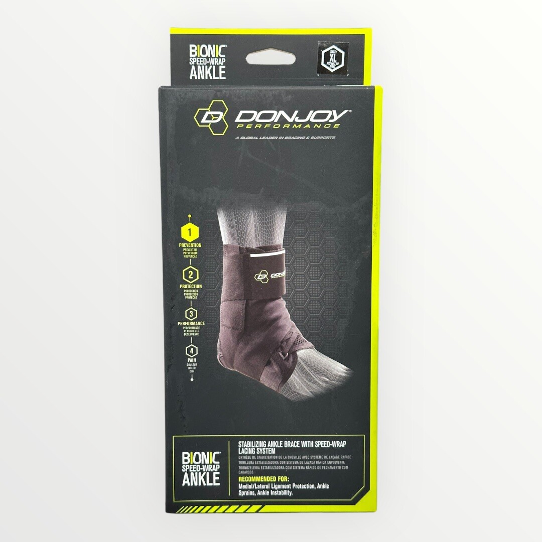 DonJoy Bionic Speed Wrap Ankle Brace – Fits Left Or Right XL