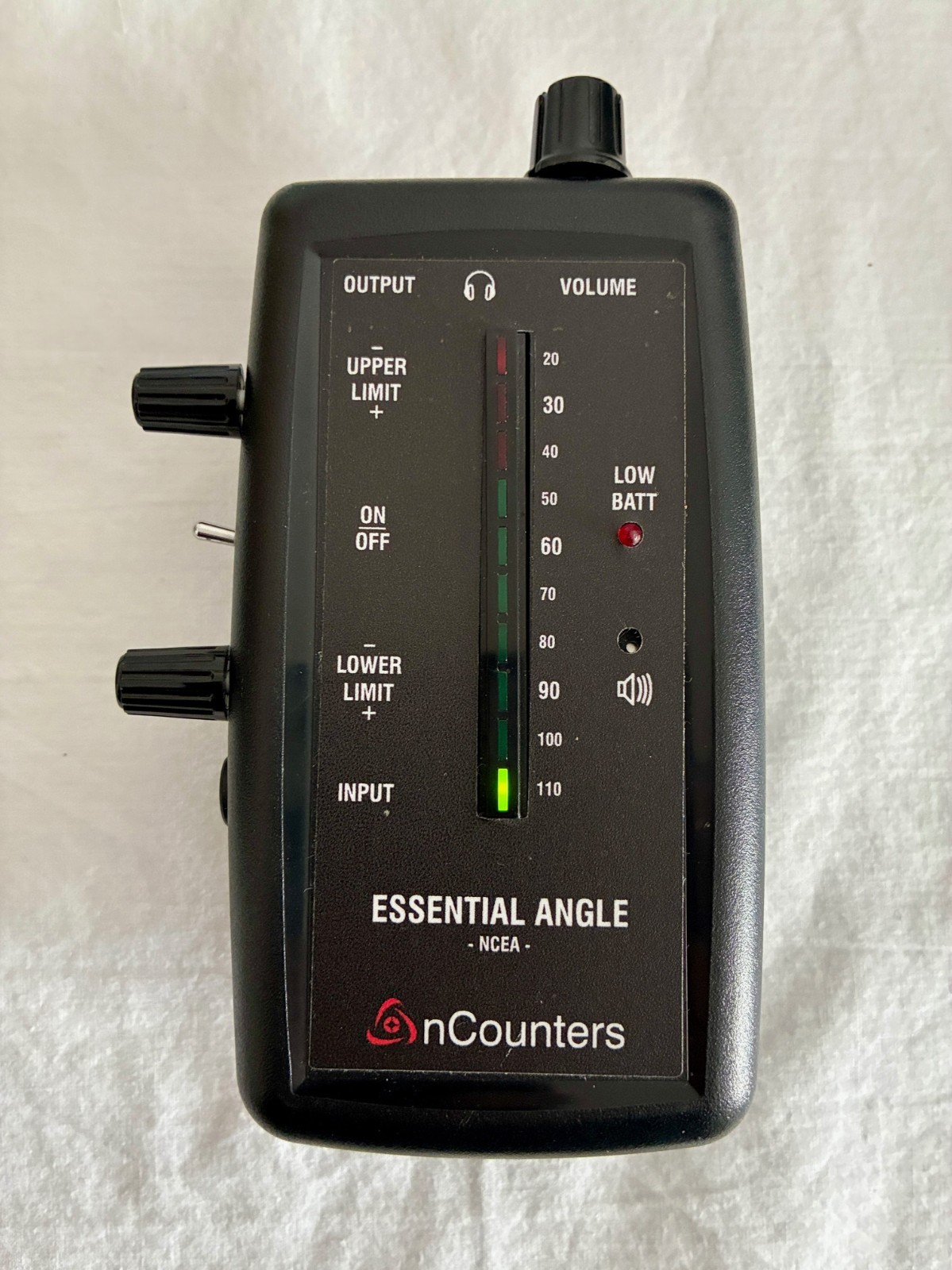 nCounters Essential Angle Sensor physical therapy knee joint rehab biofeedback