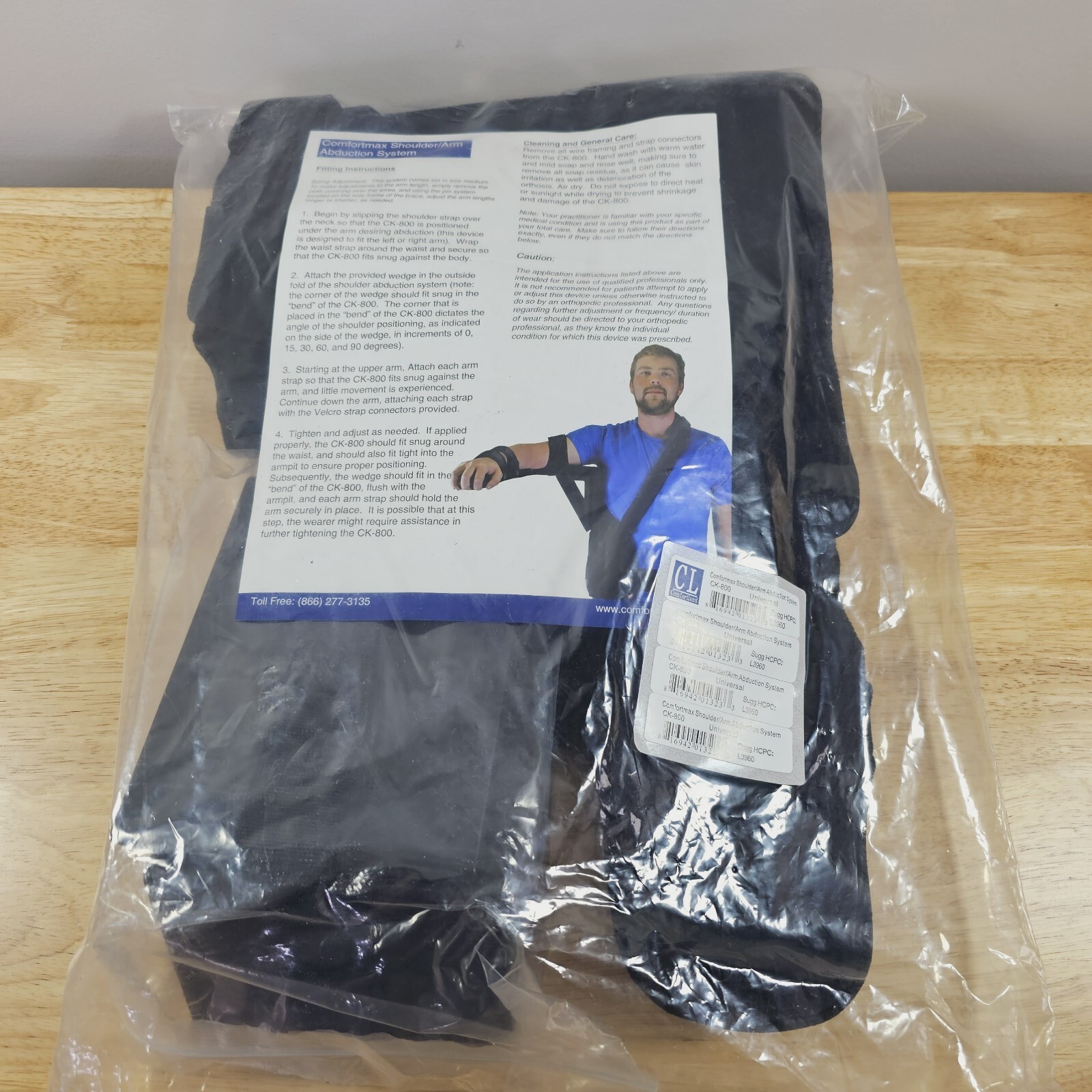Comfortland Med Comfortmax Shoulder Arm Abduction System Ck-800 Right / Left