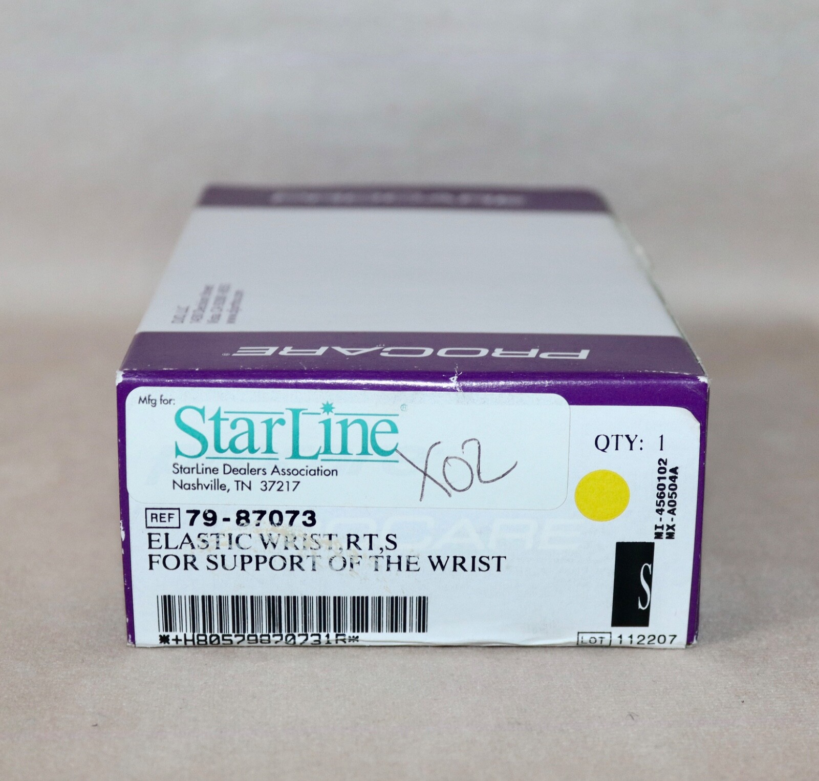 Starline Elastic Wrist Race ~ Adult Right Small ~ Beige #112207 NEW