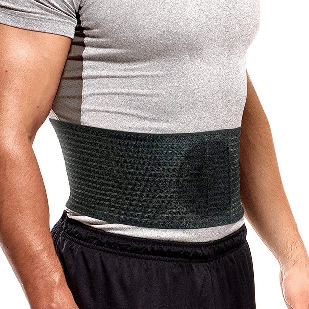 Women Men Umbilical Hernia Belt Sport Support Compression Belly Button Girdle US