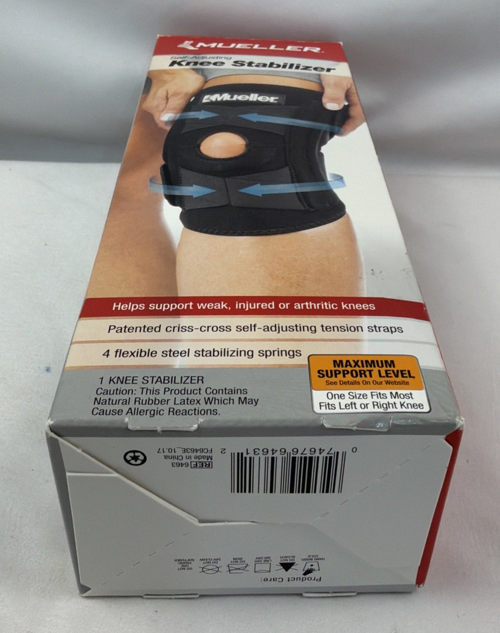Mueller Self Adjusting Knee Stabilizer Brace Support 1 Count New