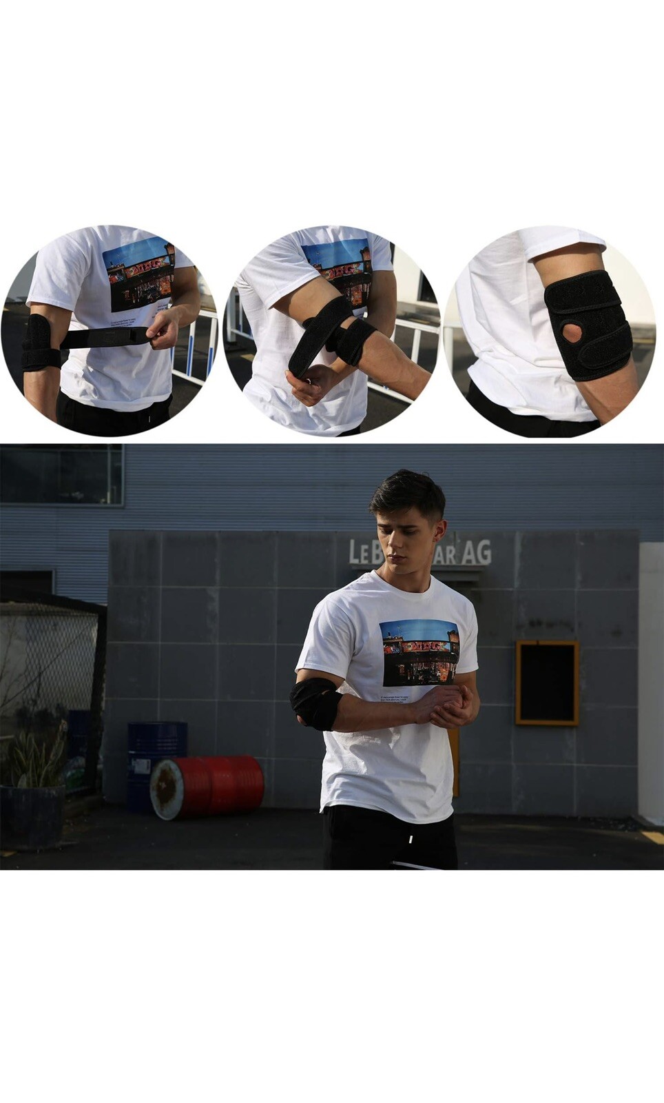 Tennis Elbow Brace Support Splint Arm Sleeve Tendonitis Joint Pain Arthritis