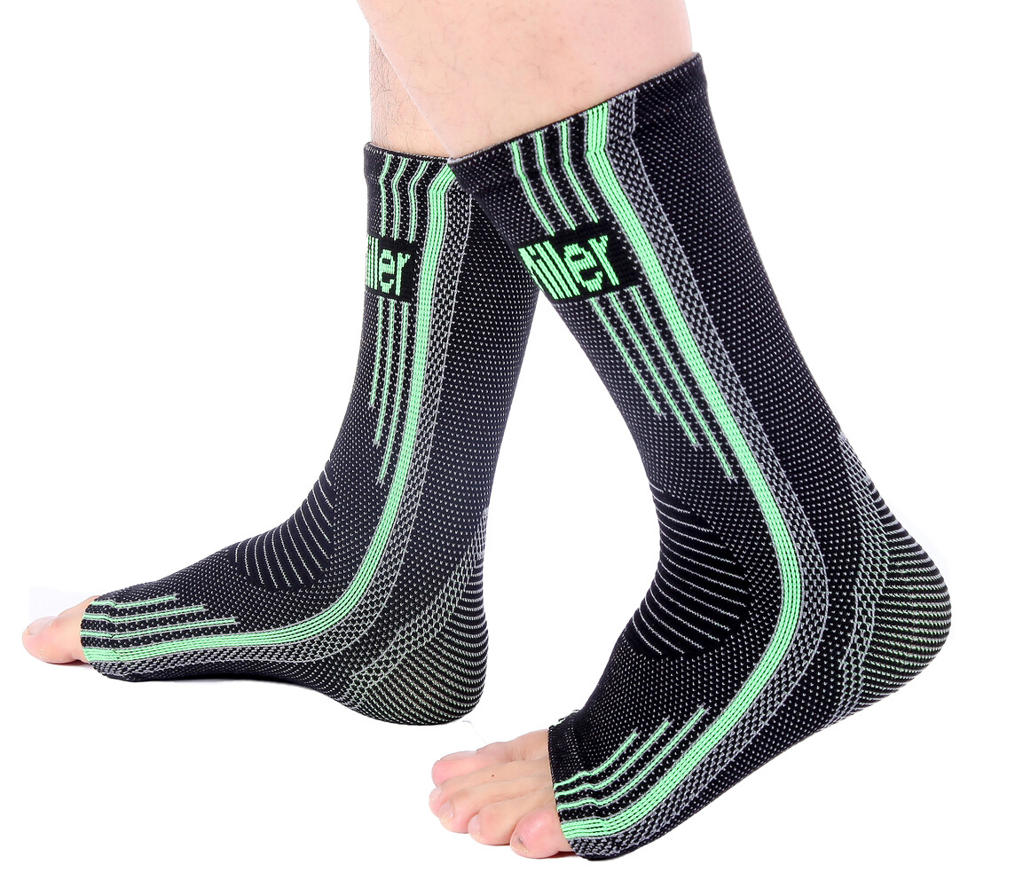 Doc Miller Ankle Compression Brace Sleeve Plantar Fasciitis Sport Shin Splint