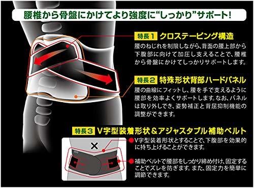 Vantelin Kowa Back Compression support belt for the lower back (fixed type) L