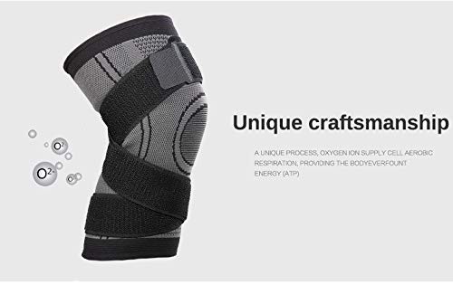 Mumian Knee Sleeve Compression Support Black Single Size XXXL