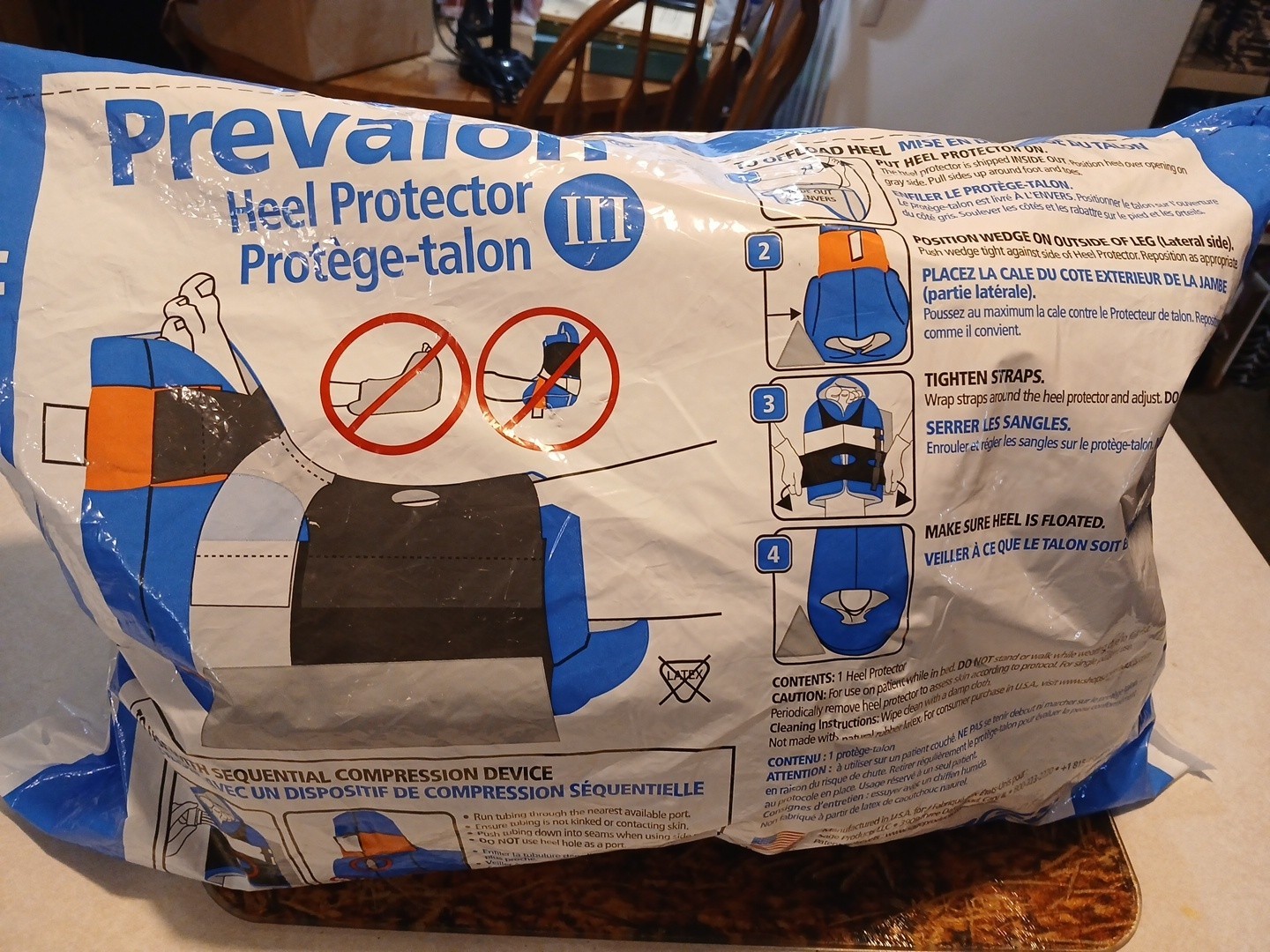 NEW Prevalon Heel Protector III 7355 by Sage Sealed In Bag Foot Ankle Leg
