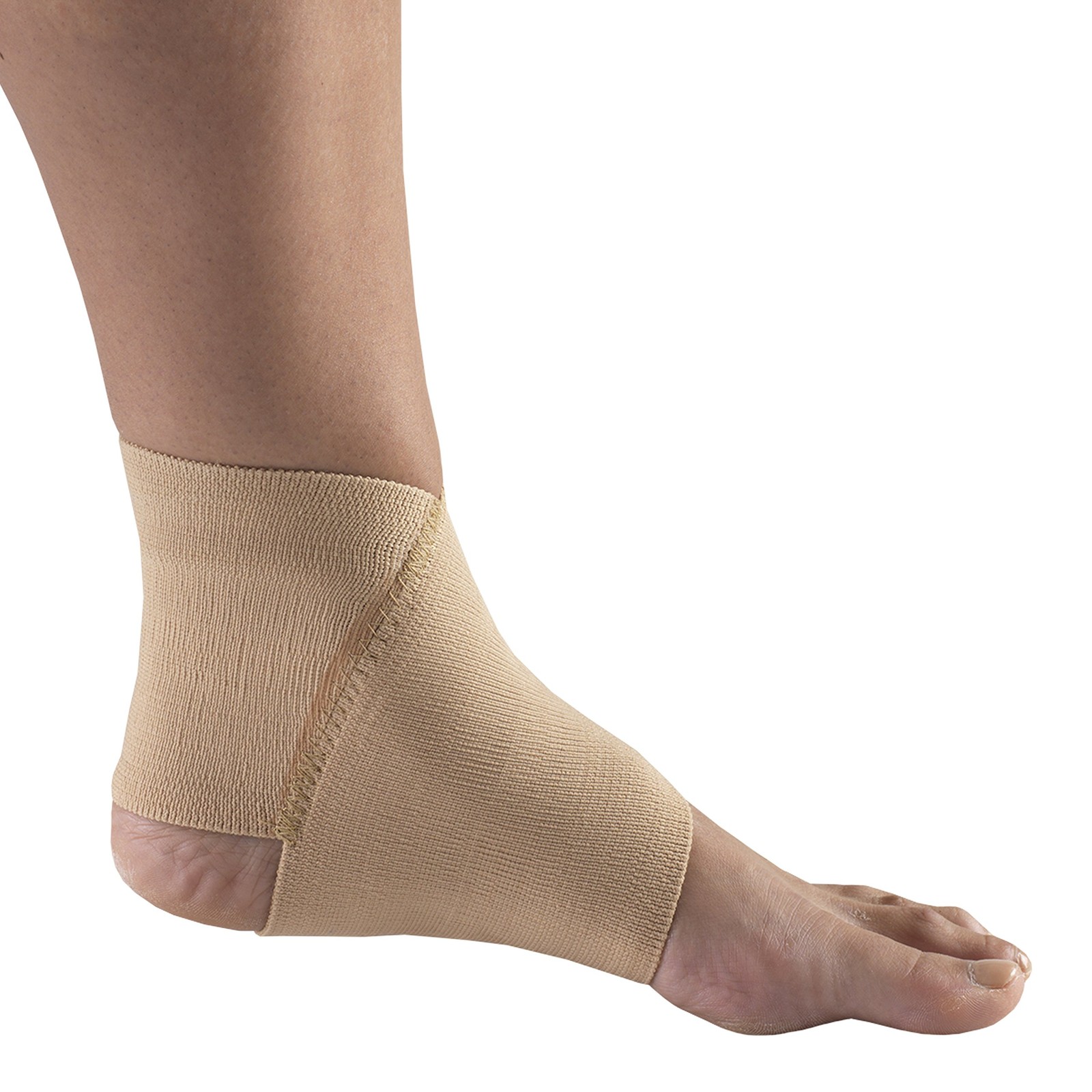 Beige Orthopedic Ankle Brace Figure 8 Design Post Cast Support Fits Left Right