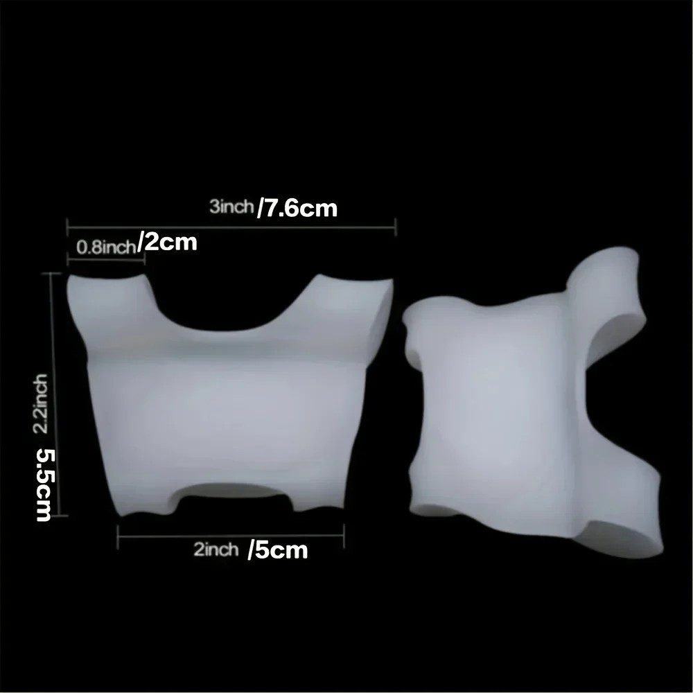 2 Pcs Foot Support Insoles Flatfoot Orthotic Pain Relief Plantar Fasciitis Pad