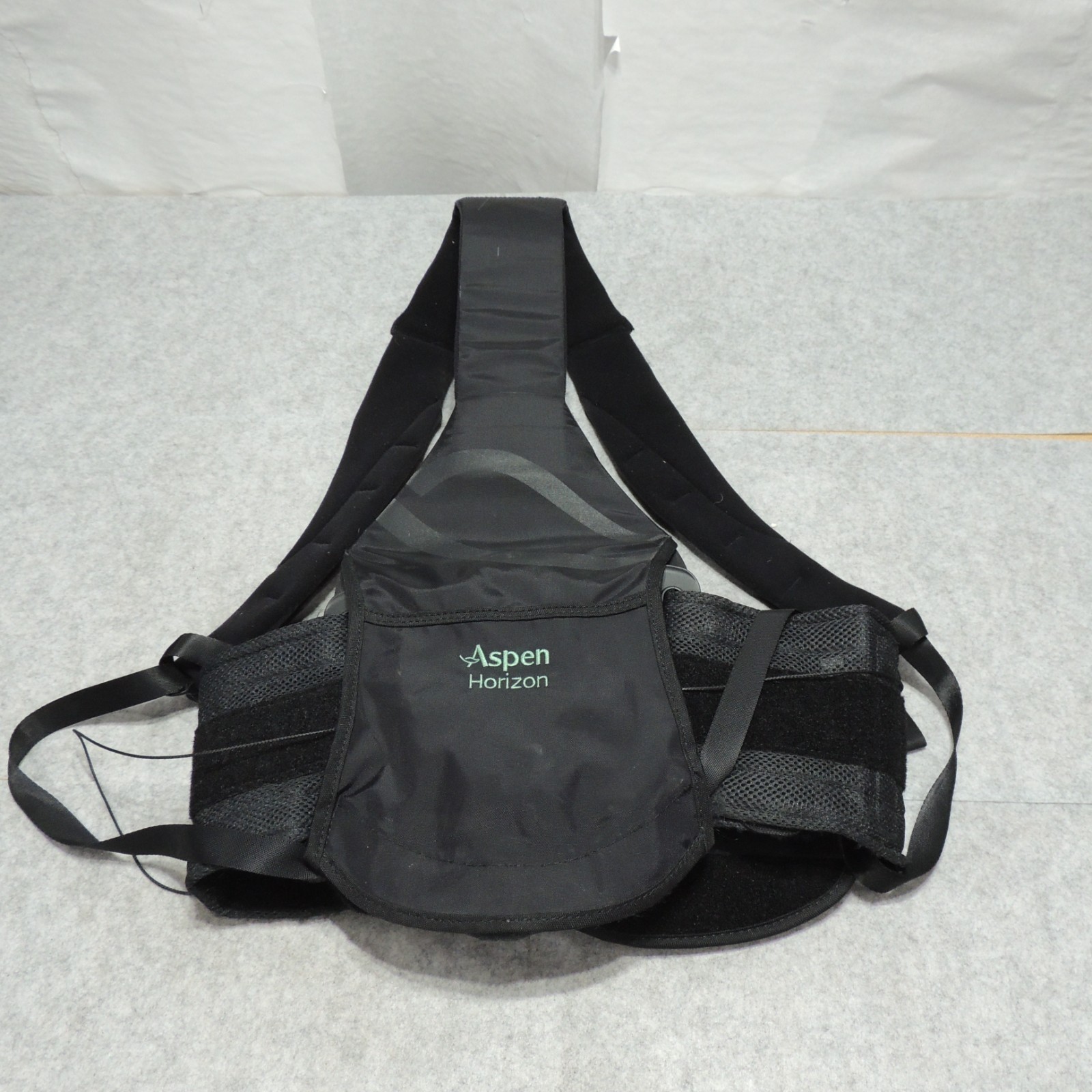 Aspen Horizon TLSO Lumbar Support Back Brace One Size Adjustable Black