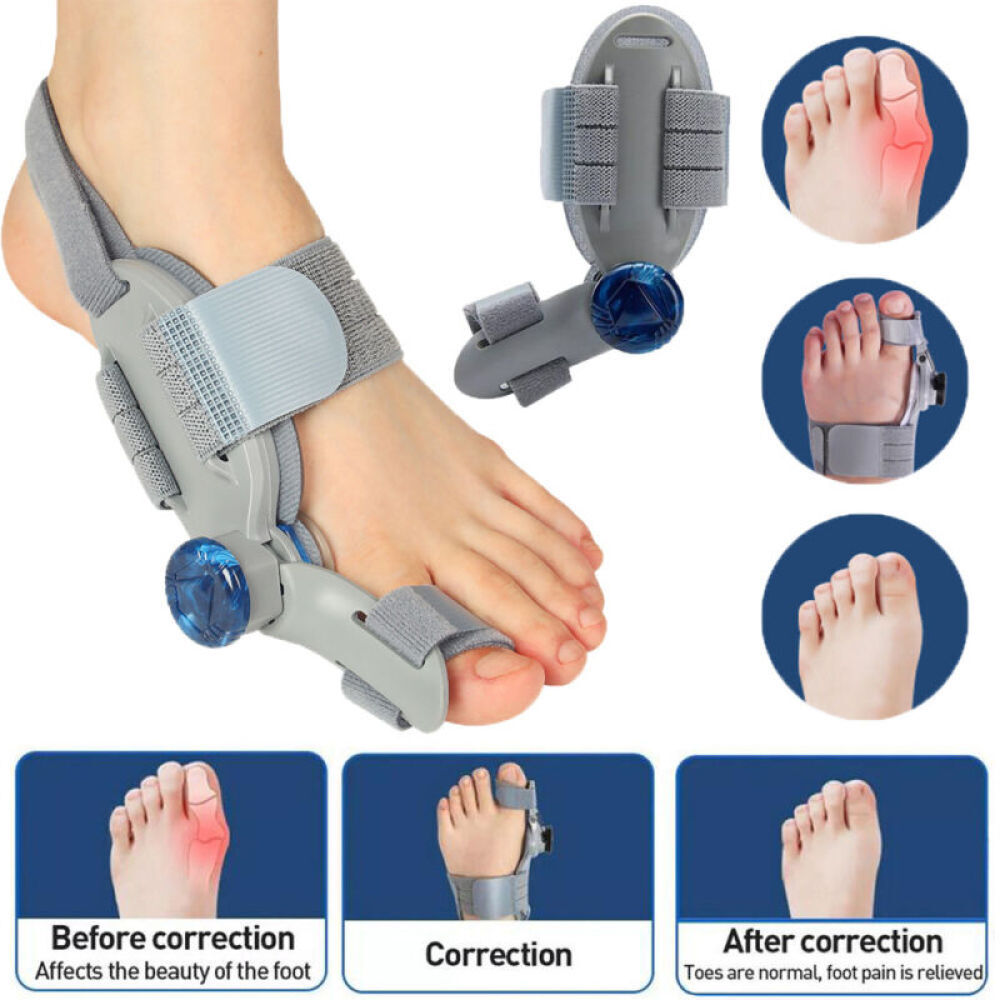 Bunion Fix ,Toe Hallux Valgus Corrector Adjustable Orthosis Women Men Splints