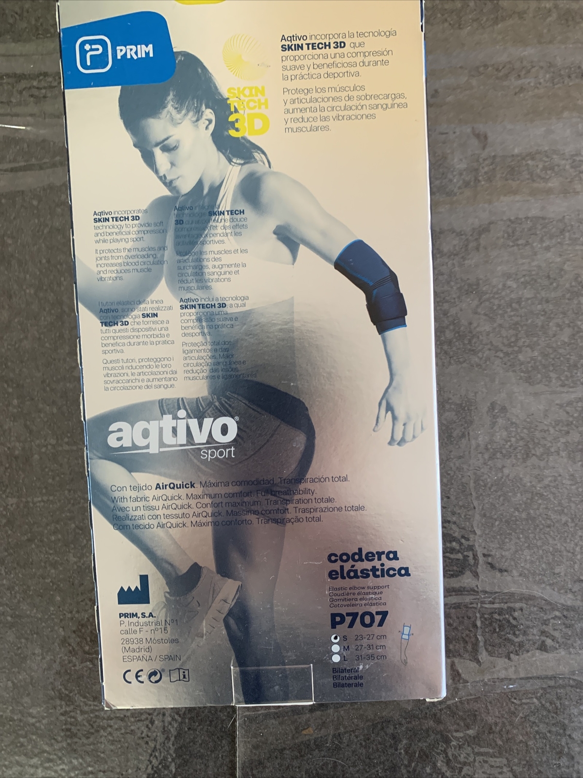 Prim AQTIVO Sport Elbow Brace P707 SIZE S
