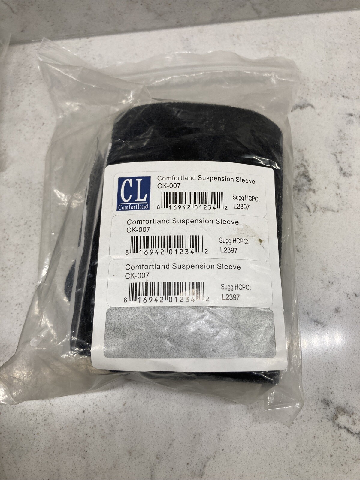 New Comfortland Knee Brace Suspension Sleeve (L2397) And Futuro Knee Brace CK007