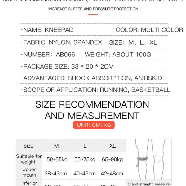Knee Sleeves Compression Brace Support Sport Joint Injury Pain Arthritis Relief