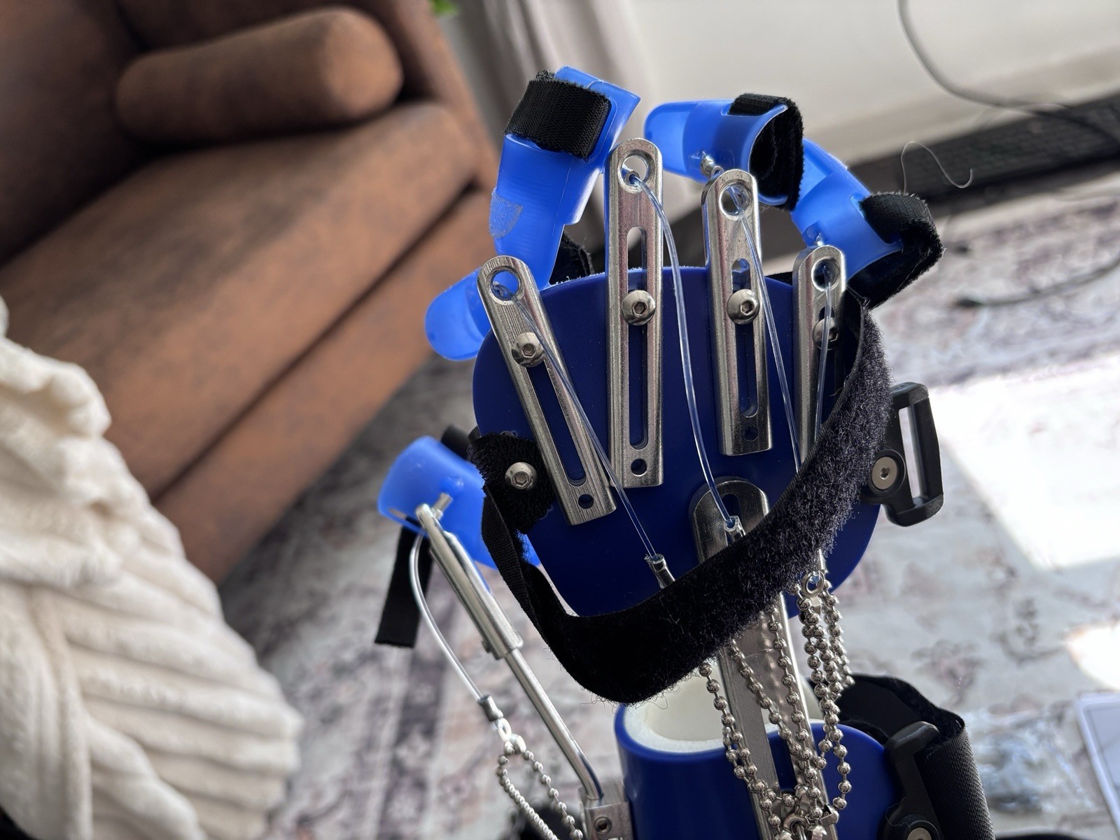 SaeboReach RIGHT Dynamic Stroke Rehab Hand Arm Orthosis Brace Complete + Extras