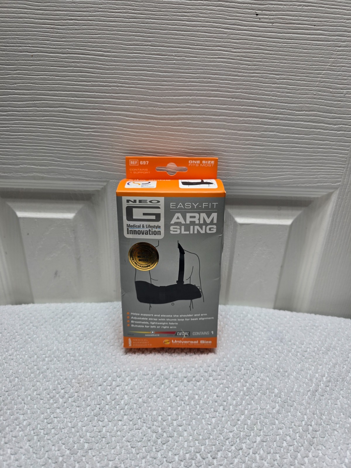 Neo G Airflow Breathable Arm Sling Universal Size Fits Left Or Right Arm