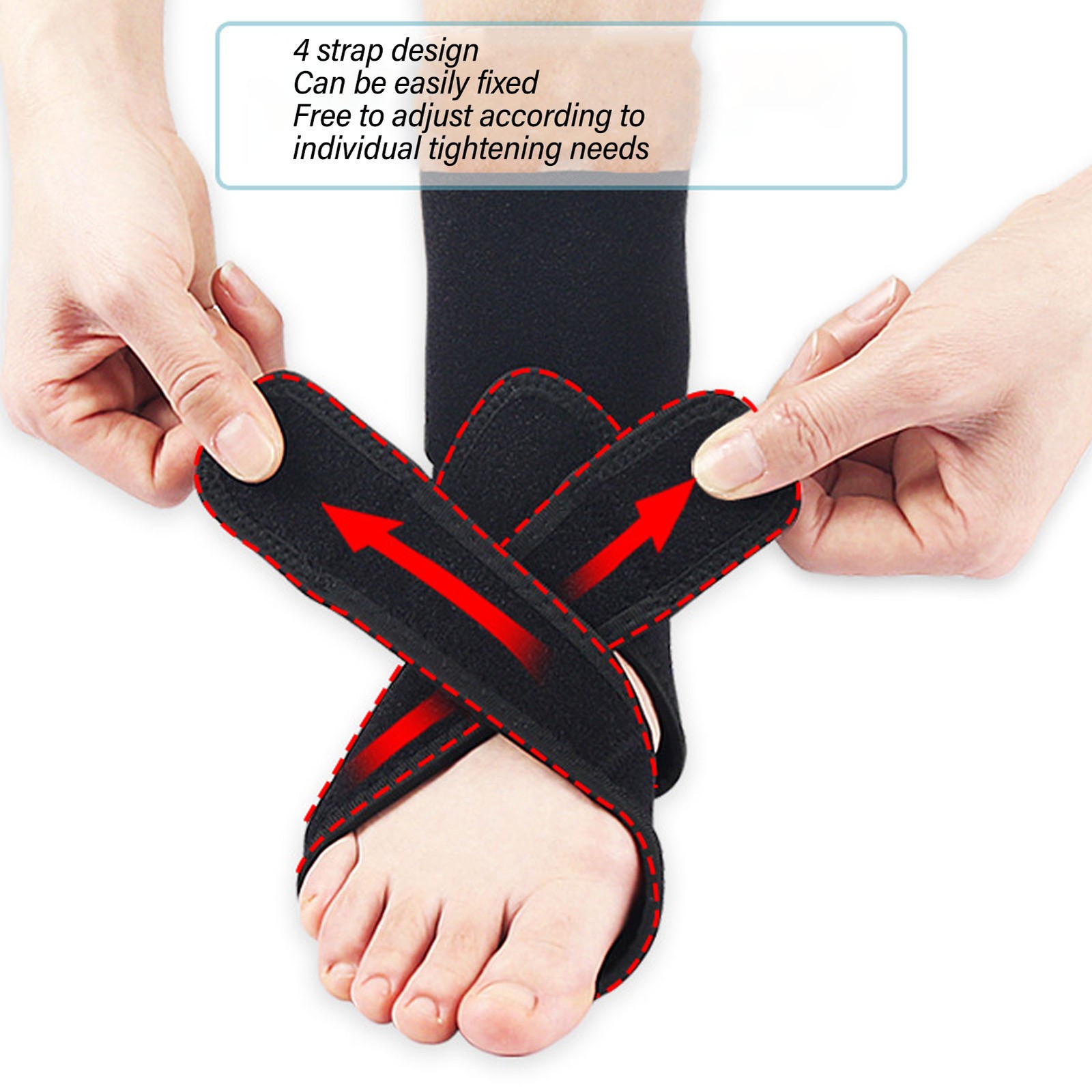 Drop Foot Brace Adjustable For Walking Suitable For All Sizes