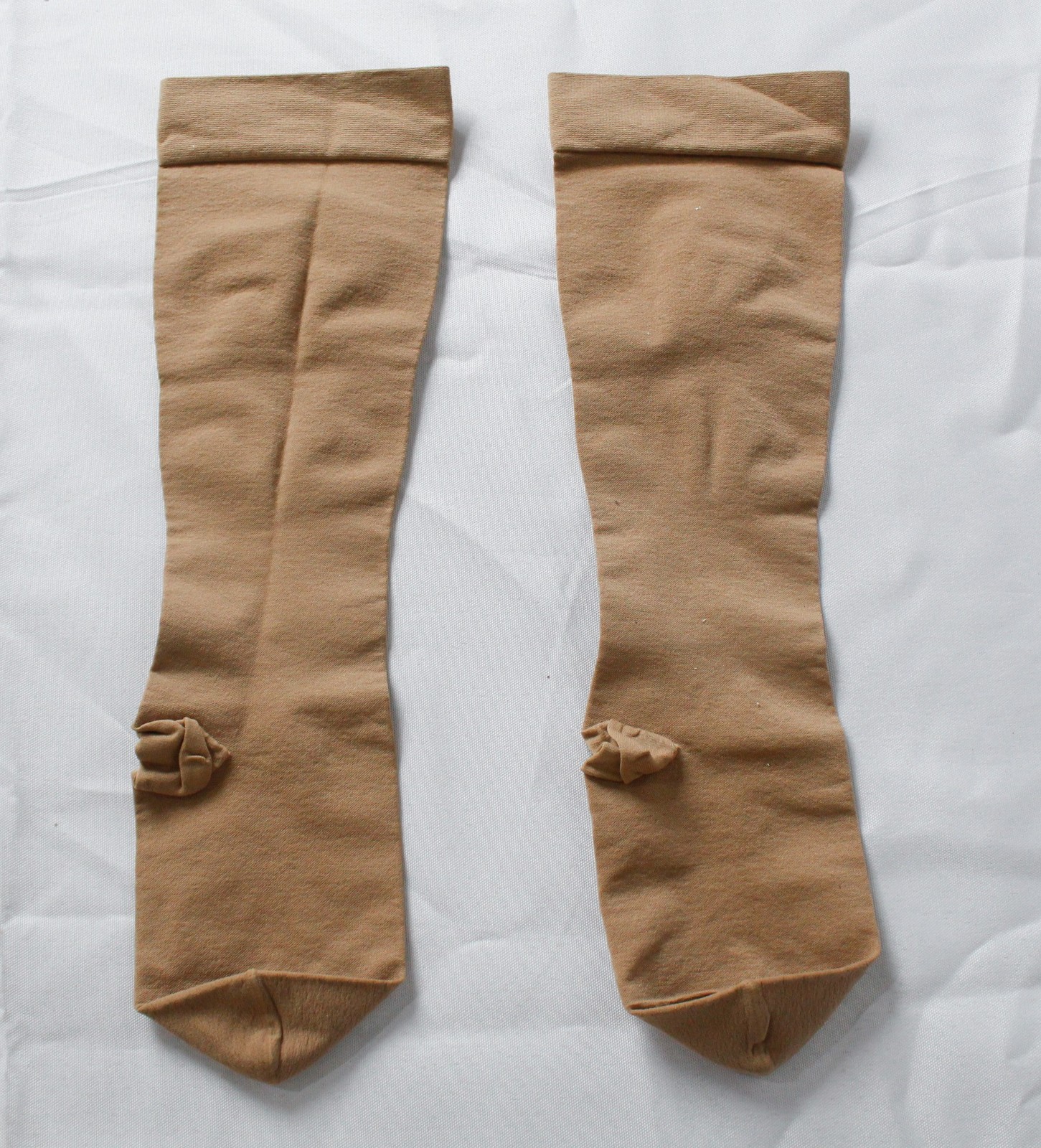 Jobst Unisex 20-30 mmHg Closed Toe Compression Knee High Socks NN7 Beige Med NWT