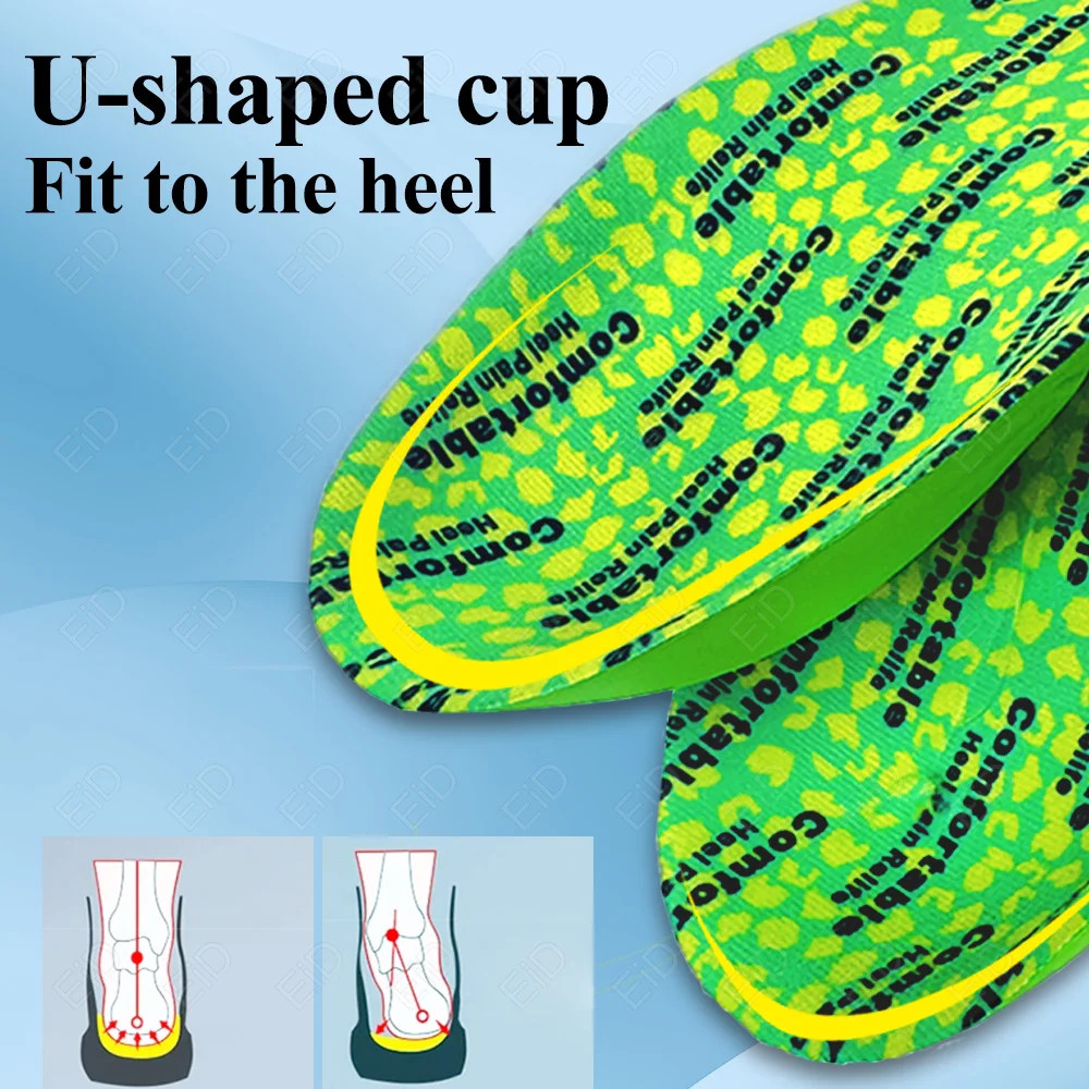 Orthopedic Insoles for Men Women Shoes Flat Feet Arch Support Running Insoles Sn