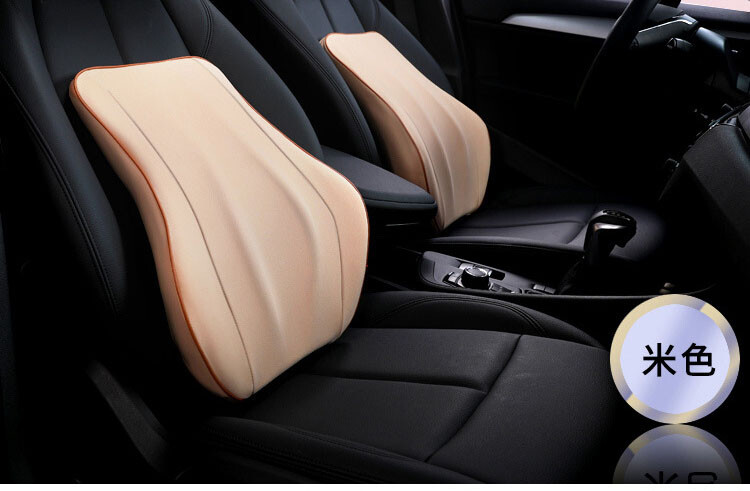New Memory Foam Back Support Pillow Lumbar Cushion Seat Waist Back Pillow Office