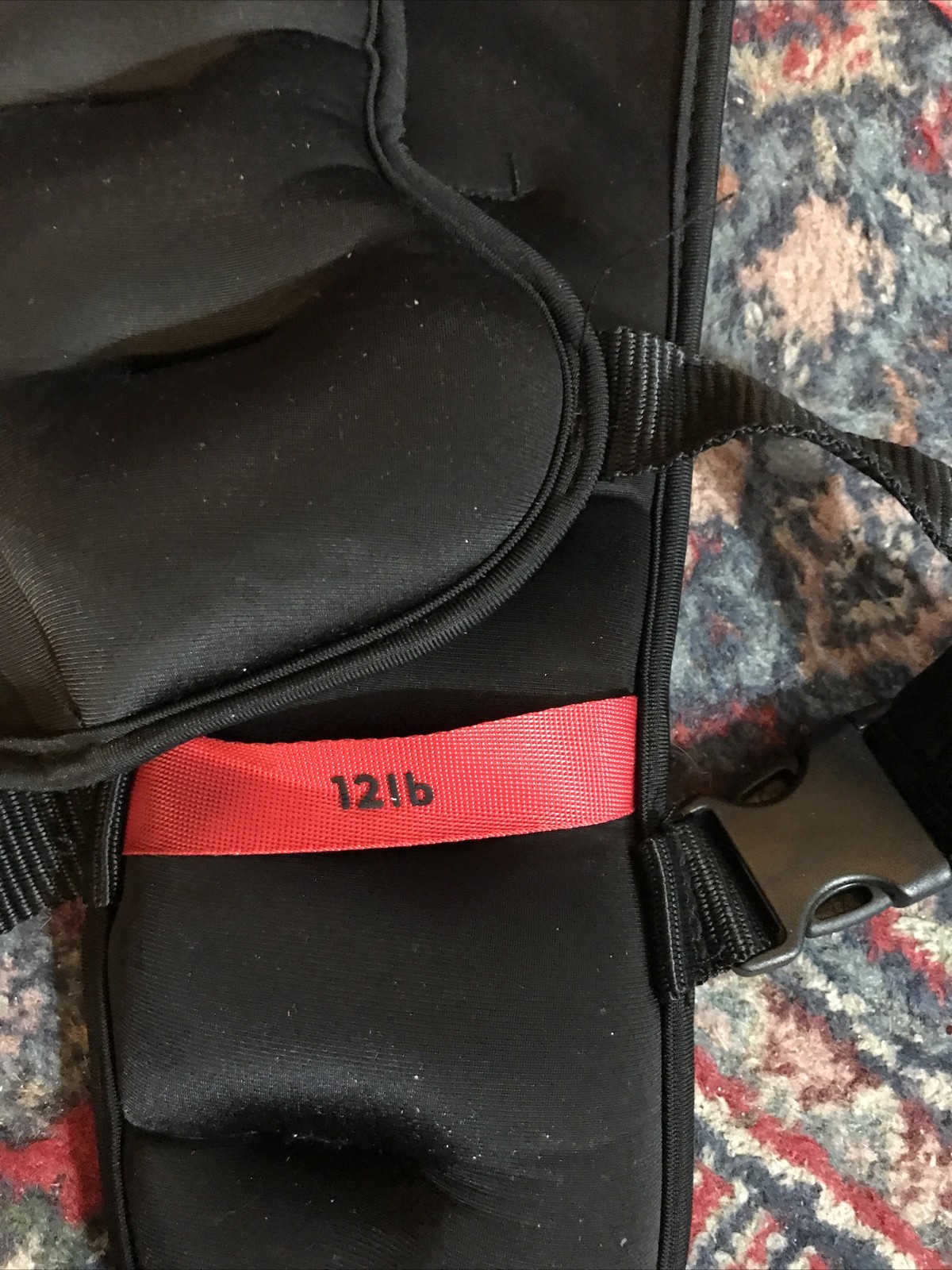 Weighted Vest, Reebok, 12 Lb., One Size, Adjustable, Used