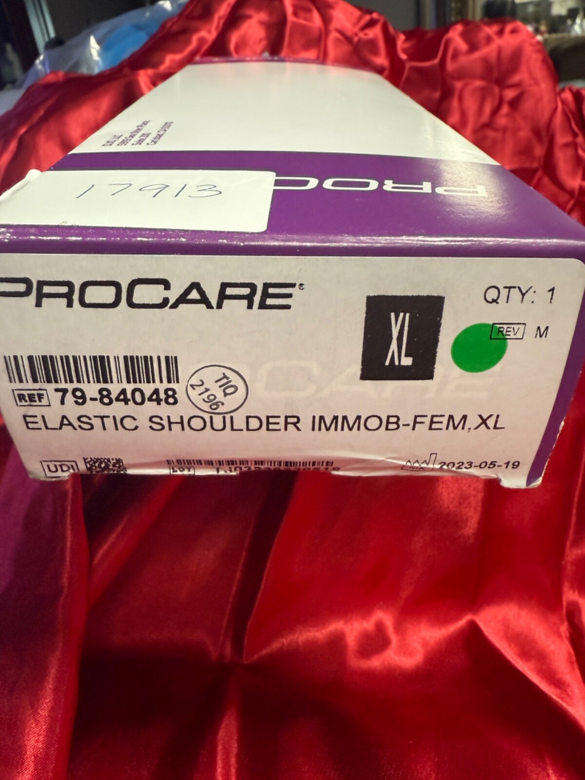 Procare Elastic Shoulder Immobilizer – XL – Ref 7984048 – Post-Surgery Support