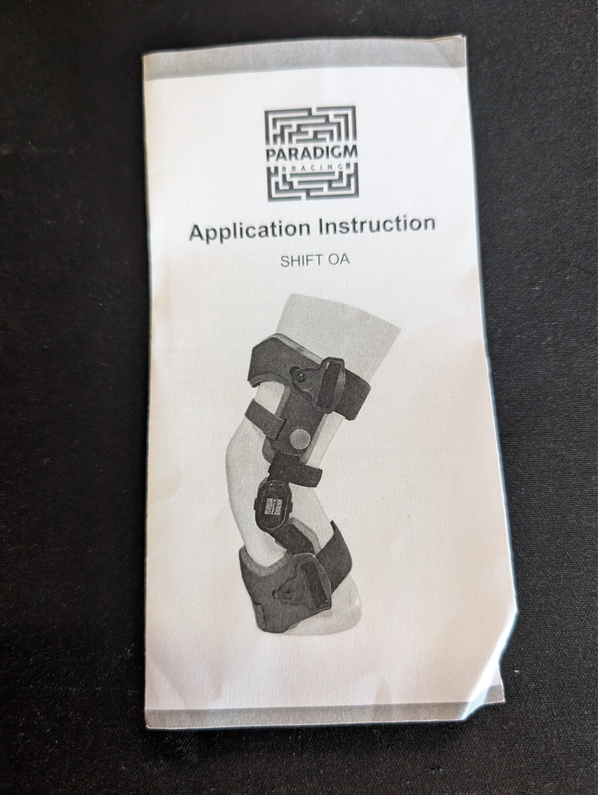 Paradigm Shift OA Knee Brace Shift-52-4 Large HCPCS L1845/L1852 W/ Pad Kit